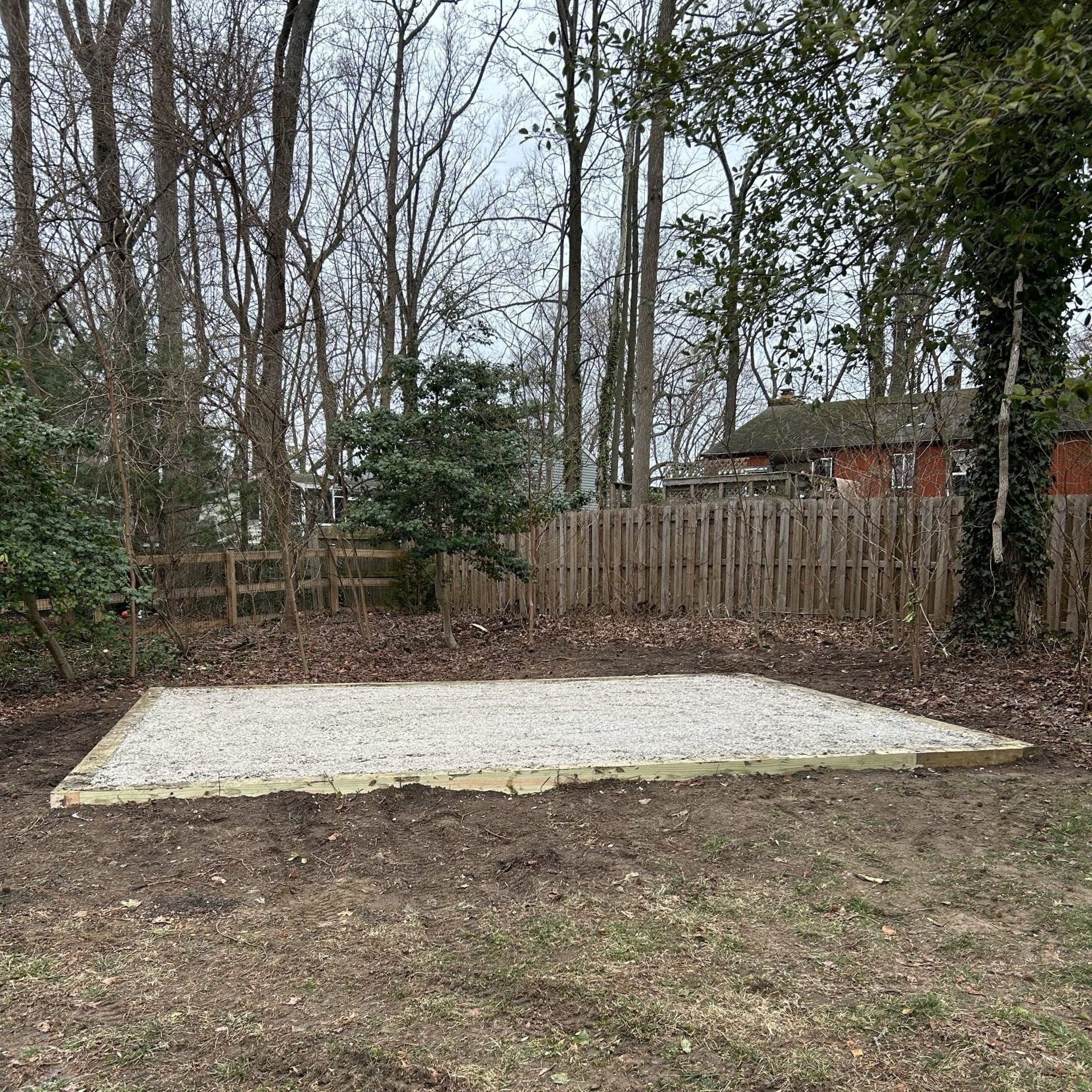 Outdoor living space built by Backyard Bobby's
