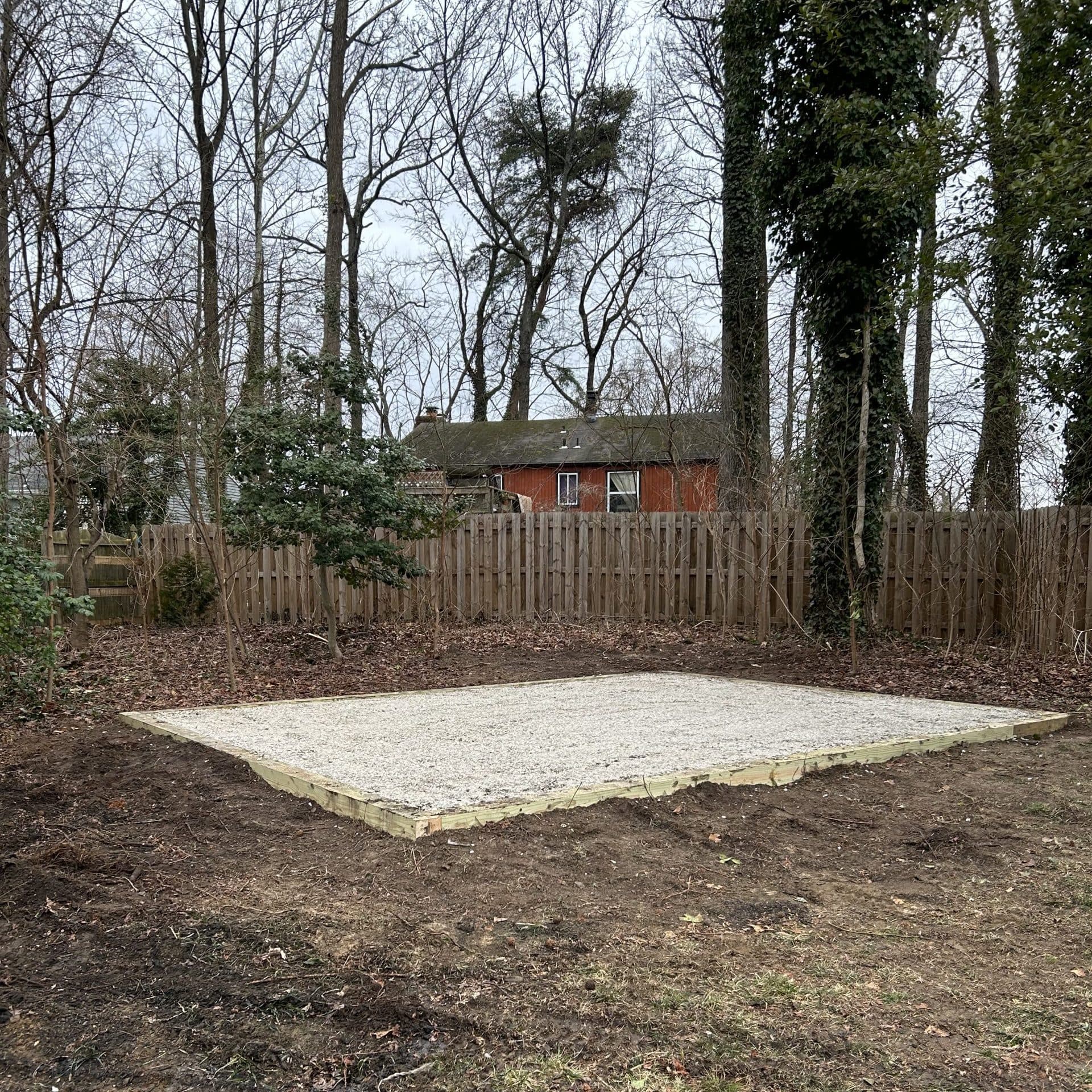 Deck project showing craftsmanship and materials