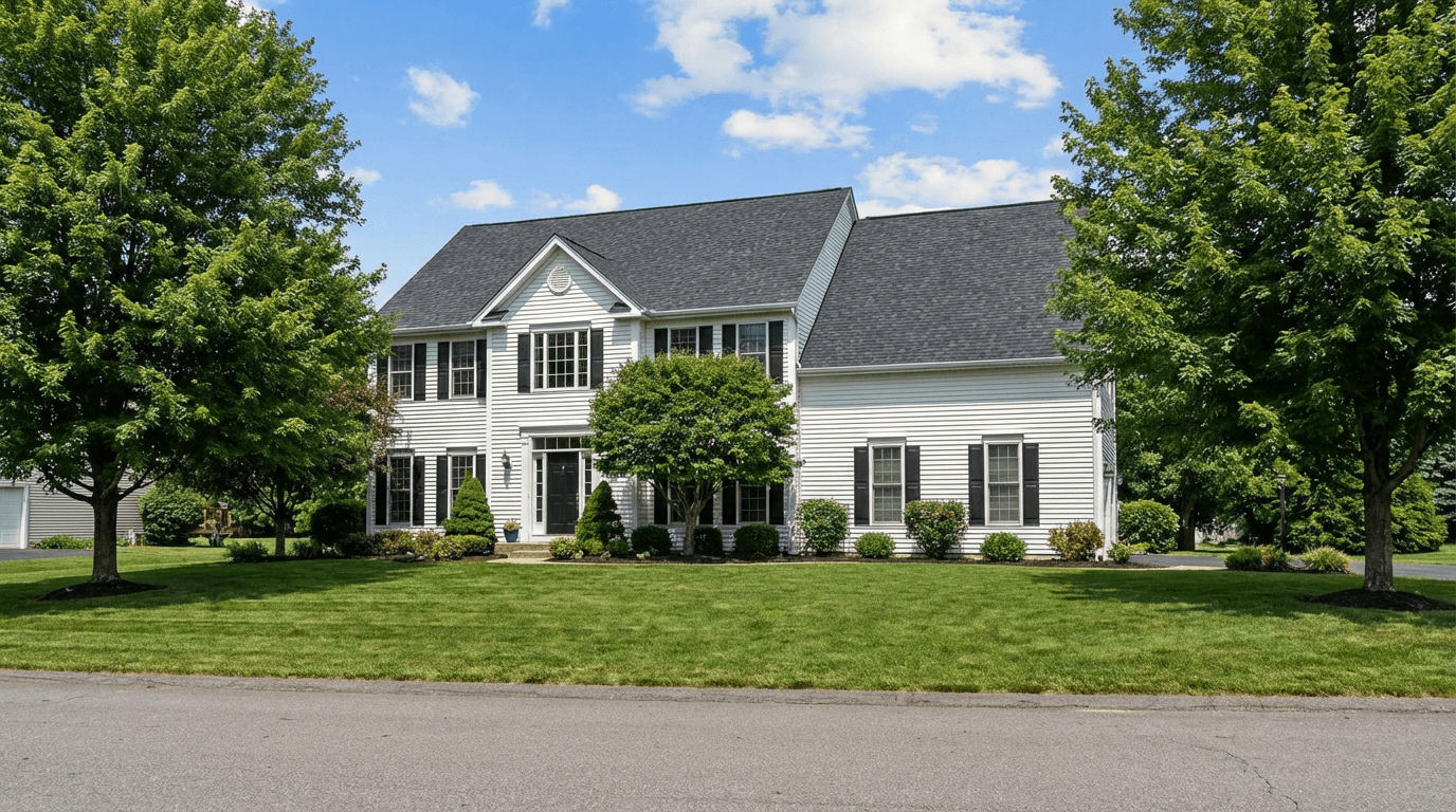 Professional roofing installation on a residential home in Anne Arundel County Maryland