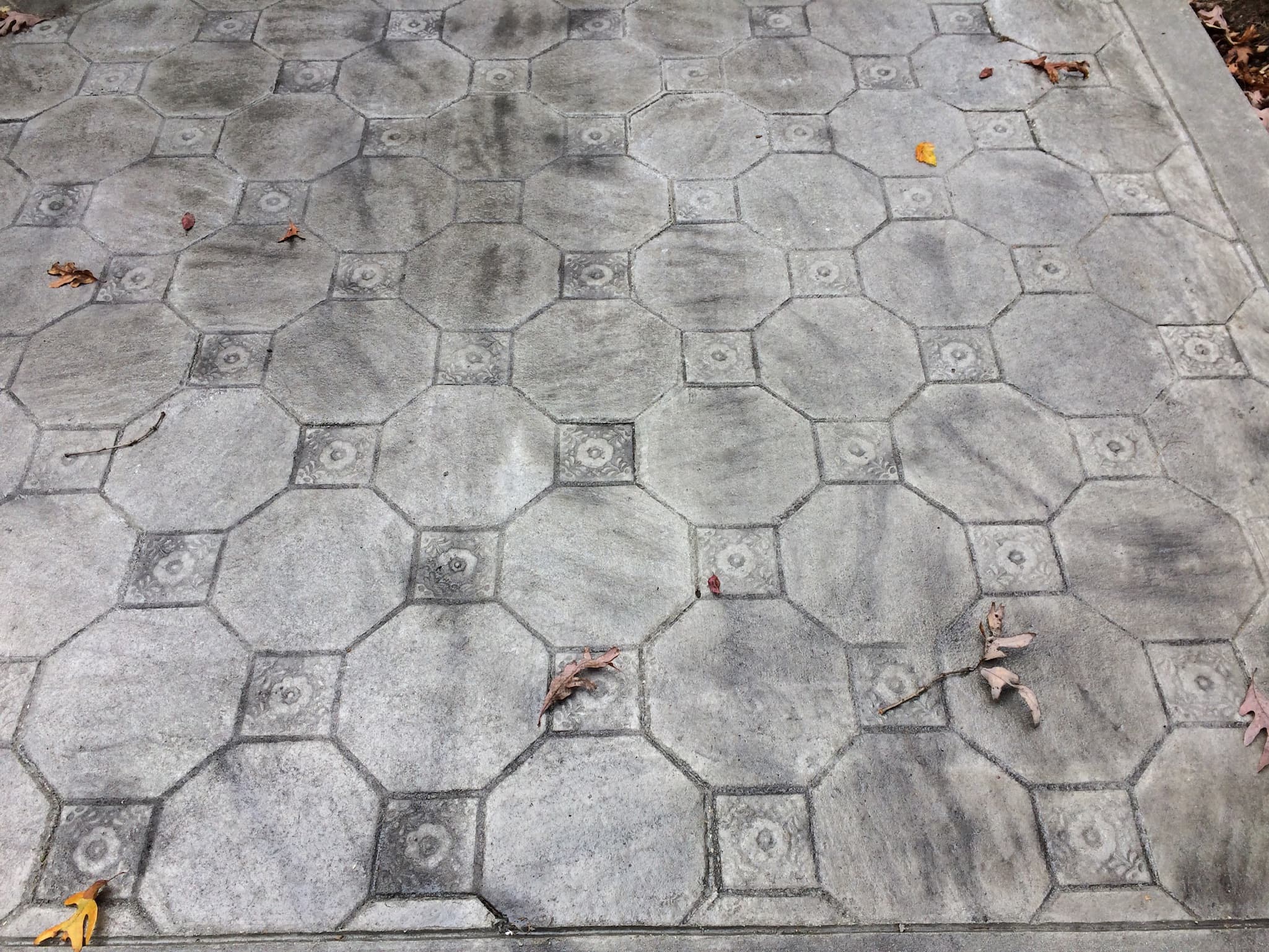 Mexican Tile stamped concrete pattern
