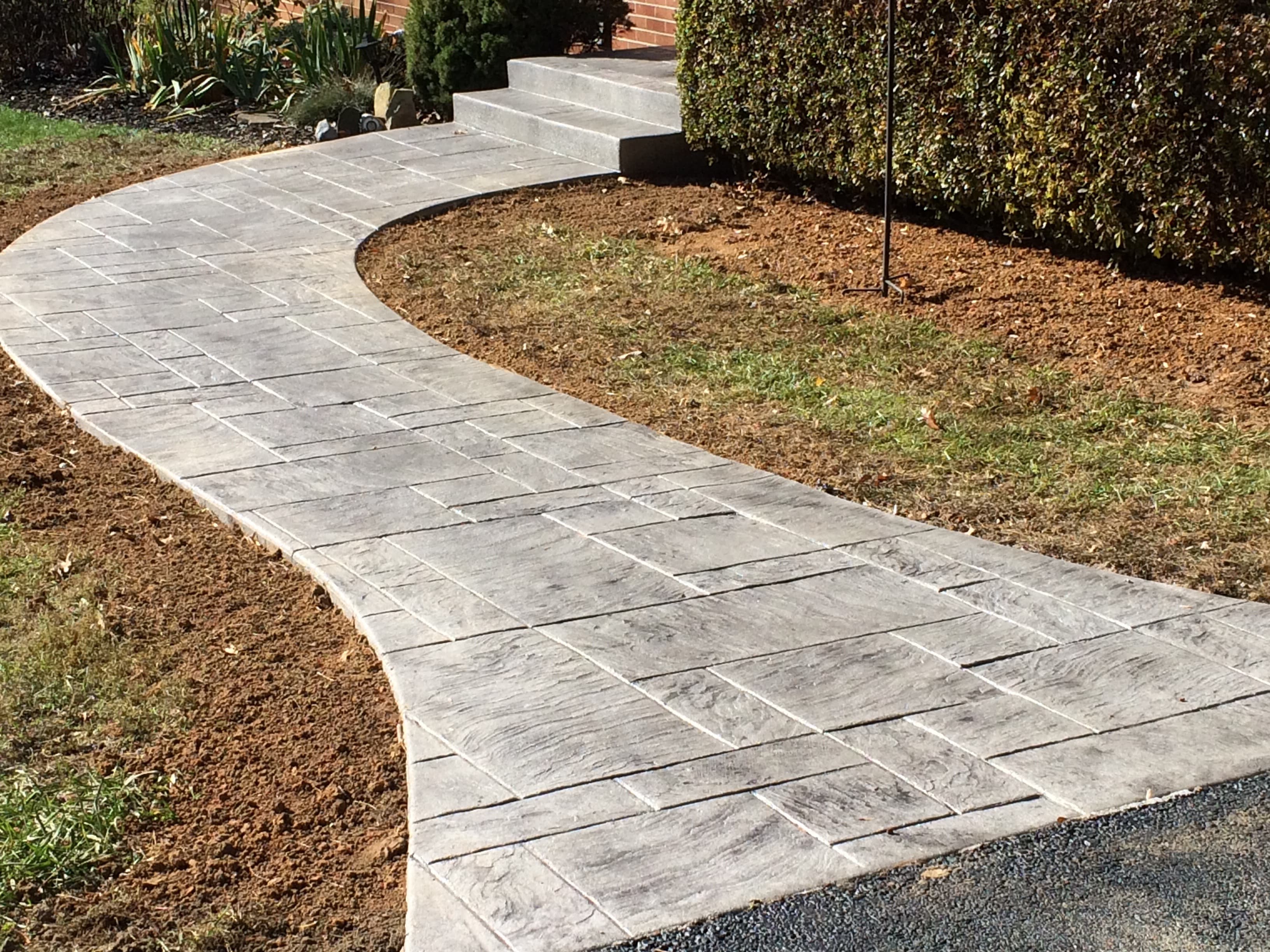 Royal Ashlar stamped concrete pattern